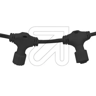 Produktbild von Best Season System LED "Stem Cable" Länge 2 m mit 20 Anschlüssen, Kabel schwarz, outdoor, 465-29