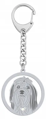 Produktbild von Mejk Jewellery Schlüsselanhänger Löwchen Silber Gravur
