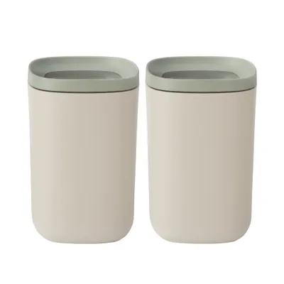 Produktbild von Balance-Aufbewahrungsboxen, 2er-Set, recyceltes Polypropylen - BergHOFF | Leo Line