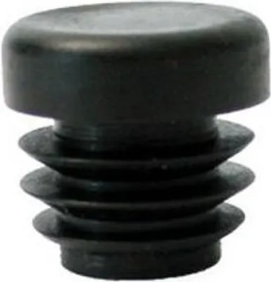 Produktbild von Einpresshülsen Steco für Gepäckträger vorne an Fahrrädern, Ø 16 mm, schwarz