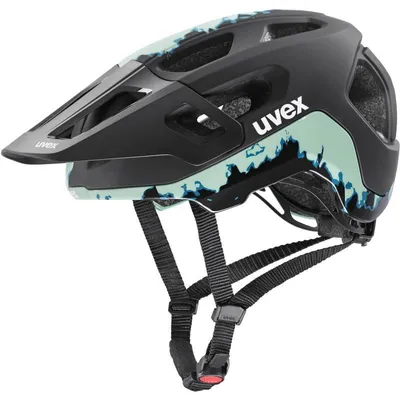 Produktbild von Helm Uvex React jade-schwarz matt größe 52-56 cm S41.0.709.0413