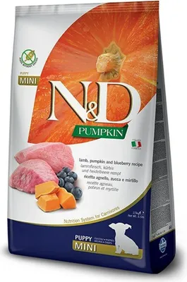 Produktbild von Farmina N&D Heidelbeer-Lamm-Kürbis 2,5 kg