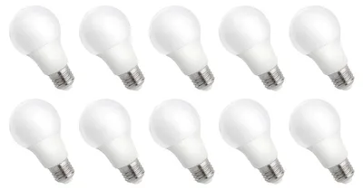 Produktbild von Spectrum E27 LED Lampe 9W 840lm 6000K Kaltweiß 230V 10 Stück