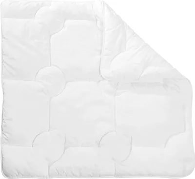 Produktbild von Kinder- u. Babydecke, 80x80 cm, 260 g, allergikergeeignet, weiß
