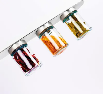 Produktbild von Silwy FM-192-WCS-SM, Gewürzglas, Transparent, Glas, Leder, 0,192 l, Deutschland, 62 mm
