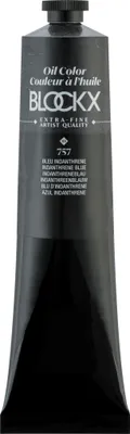 Produktbild von Blockx Ölfarbe, Indanthrenblau - Tube 200ml - Indanthrenblau 216757BXC