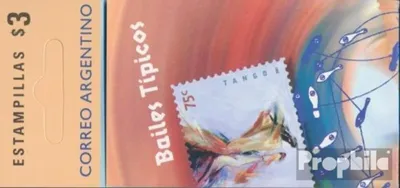 Produktbild von Briefmarken Argentinien 2001 Mi 2698-2701 Markenheftchen (kompl.Ausg.) postfrisch Traditionelle Tänze