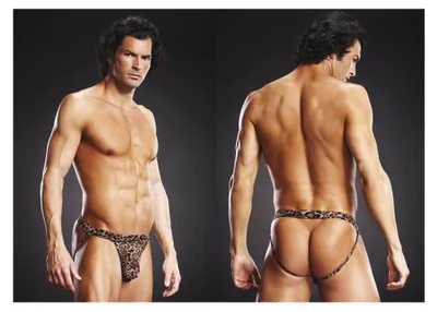 Produktbild von Blue Line Jock Strap Leopard L/Xl