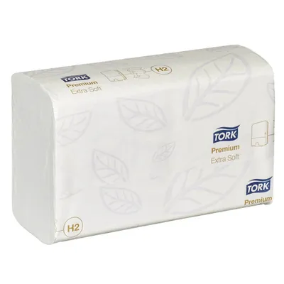 Produktbild von Tork 600297 Xpress Multifold-Handtücher Weiß H2, extraweich, 21 × 100 Tücher