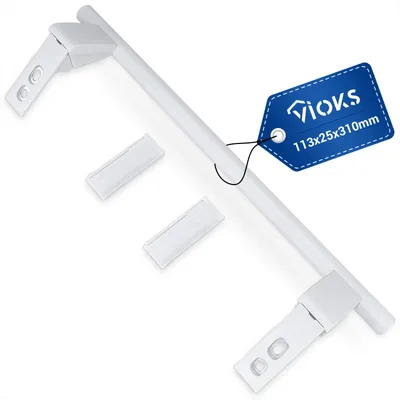 Produktbild von Türgriff kompatibel mit Liebherr 7430670 Griff für Kühlschrank Gefrierschrank Alternativteil
