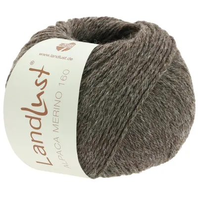 Produktbild von Lana Grossa Landlust Alpaka Merino 160 405 Graubraun 50g