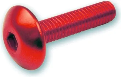 Productafbeelding van Versierkroudschroefset M6X15 (6 Stuks), Rood (Ta615Rj)