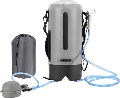 Image de Aopunly Douche de camping Douche de jardin Sac à eau portable 12L Outdoor Shower avec pompe