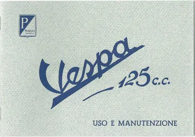 Productafbeelding van Manuale PIAGGIO istruzioni e manutenzione