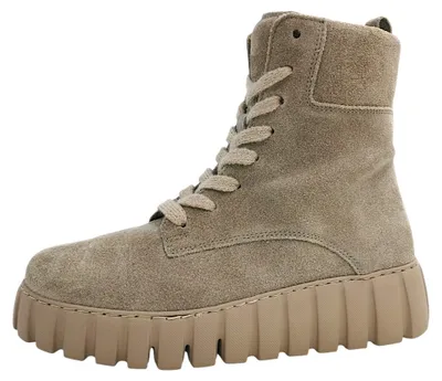 Immagine prodotto di Stivali da donna Gabor, beige, con lacci, adatti al tempo libero