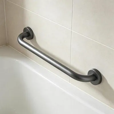 Produktbild von Sicherheitsgriff - Badezimmer Griff Duschgriff - Badezimmer Sicherheit - Edelstahl - 60 cm - Grau