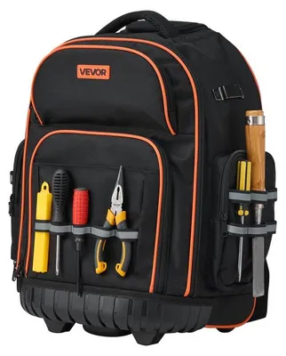 Image de Sac à outils sur roulettes - 45 compartiments - Capacité de charge de 50 kg