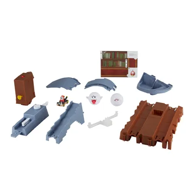Image de Hot Wheels Mario Kart Buu Huus Set de pistes d'horreur y compris 1 voiture jouet
