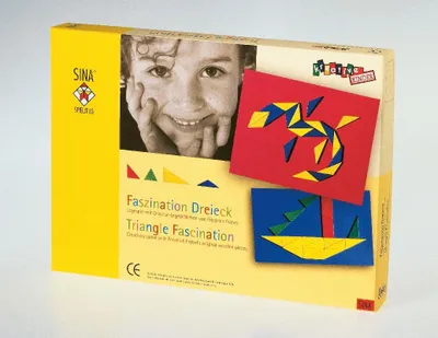 Obrázok produktu pre Drevená hračka Fascinujúci trojuholník DxŠxV 310x225x35mm NOVINKA
