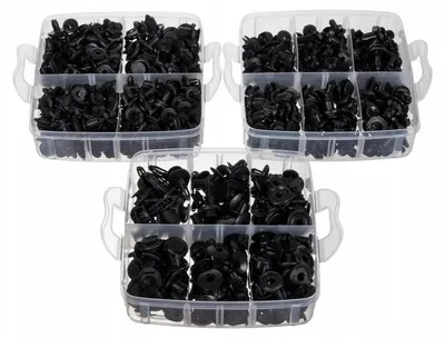 Obrázek produktu pro Verk 10125 Sada plastových příchytek autočalounění 620 ks