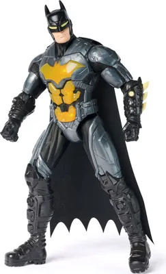 Produktbild von DC Comics Batman – 30 cm Batman Actionfigur mit Licht und Sound, 4 Jahr(e), Schwarz