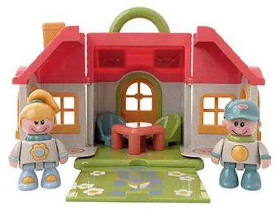 Zdjęcie produktu dla Tolo zabawkowa farma First Friends Farm House - zrównoważona zabawka edukacyjna
