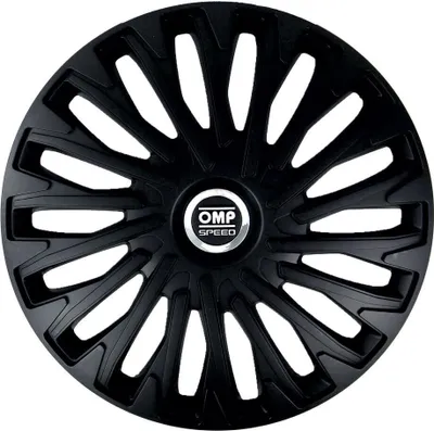 Produktbild von 16" Zoll Radkappen Schwarz Radzierblenden Radblenden OMPS07021601 OMP