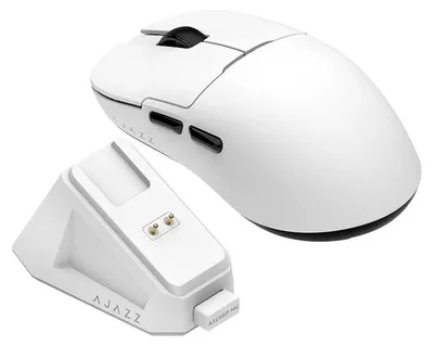 Image de Souris de jeu AJ159P MC - Souris sans fil Bluetooth - Rechargeable - Capteur PAW3311 - 3 modes de connexion