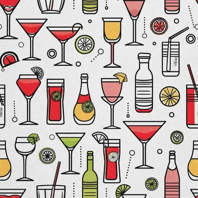 Immagine prodotto di OUTDOOR DECOSTOFFE OXFORD - Motivo cocktail | DX8678