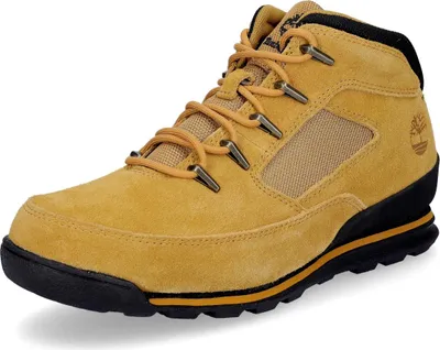 A single Timberland Euro Rock hiking boot is shown against a white background.