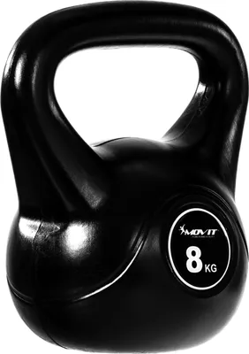 Produktbild von MOVIT Kettlebell Kugelhantel Rundgewicht Kugelgewicht Schwunghantel 8 kg