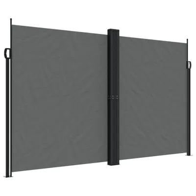 Produktbild von vidaXL Seitenmarkise Ausziehbar Anthrazit 200x1000 cm