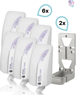 Produktbild von SET: Hautpflegesprühlotion 6x 1-Liter, 12.000 Anwendungen + 2x Lavela Spender - PRODUKTSET