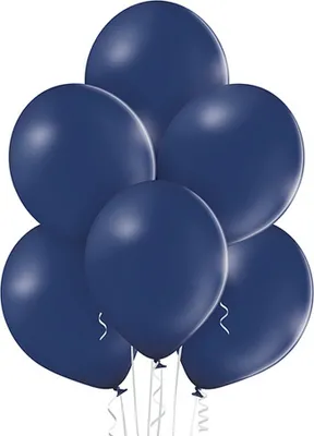 Zdjęcie produktu dla Balony pastelowe Ciemnoniebieskie, B105, 30 cm, 100 szt.