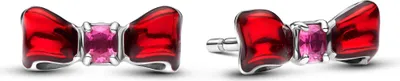 Immagine prodotto di Pandora Disney Orecchini con fiocco di Biancaneve 293779C01 Orecchini a perno