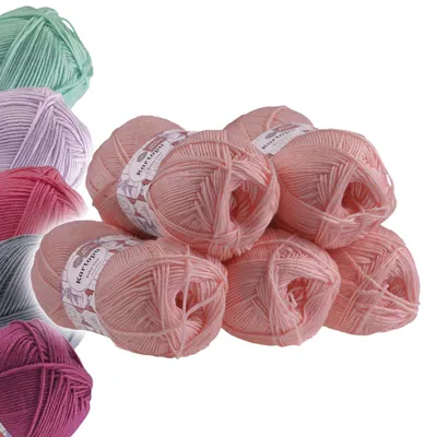 5x100g Strickgarn Kartopu BABY ONE pfirsich