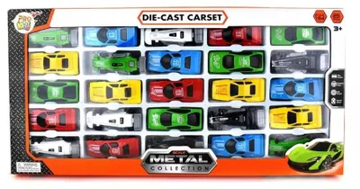 Produktbild von 25 Stück Metallautos
