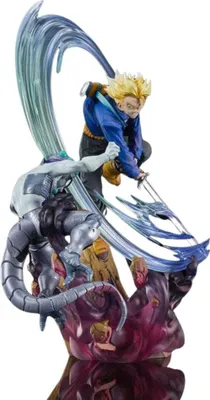 Zdjęcie produktu dla Dragon Ball Z PVC Statua Super Saiyan Future Trunks vs. Freezer 28 cm