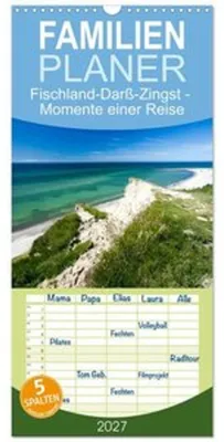 Image de Familienplaner 2027 - Fischland-Darß-Zingst - Momente einer Reise mit 5 Spalten (Wandkalender, 21 x 45 cm) CALVENDO
