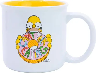 Obrázok produktu pre Homer Simpson hrnček žltý  Žltý Jedna veľkosť