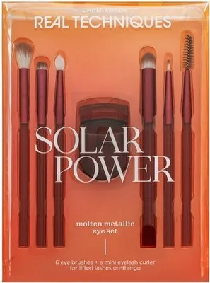 Zdjęcie produktu dla Real Techniques Solar Power Molten Metallic Eye Set zestaw pędzli pod oczy