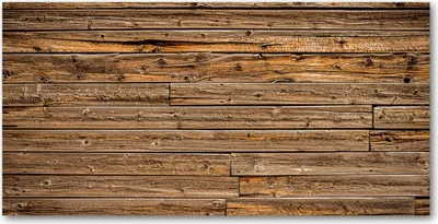 Produktbild von Tulup® Leinwandbild -100x50 cm - Wandkunst - Drucke auf Leinwand - Leinwanddruck  - Sonstige - Braun - Holzwand