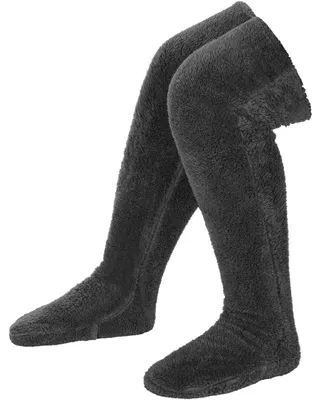 Produktbild von Überknie-Socken Plüschsocken Hausschuhsocken - Warm - Flauschig - Für Damen - Winter