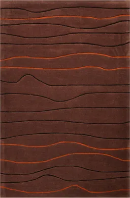 Productafbeelding van Getuft vloerkleed, kleur mocca (120x180 cm)