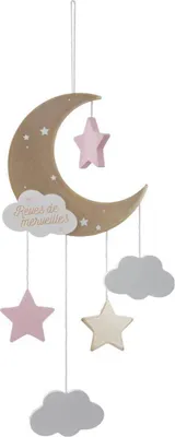 Obrázok produktu pre Ozdobný detský prívesok Pink Moon