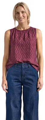 Productafbeelding van Street One damesblouse met gerimpelde ronde hals