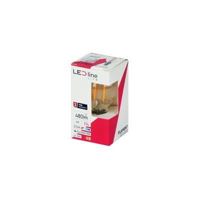 Obrázok produktu pre LED line LITE LED žiarovka E27 7W 4000K 840lm 220-240V FILAMENT A60 GLOBE