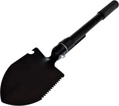 Immagine prodotto di Tactical multifunctional shovel AZYMUT Trapper black +pack