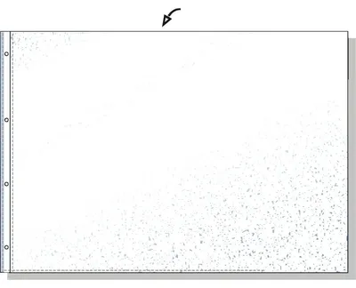 Obrázok produktu pre Rexel 22443190, 300 x 420 (A3), Priehľadná, Polypropylén (PP), Na šírku, 440 mm, 331 mm