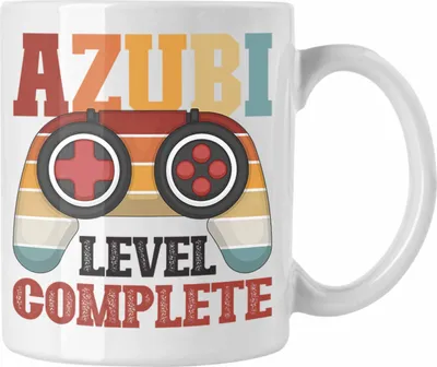 Produktbild von Trendation - Ausbildung Bestanden Azubi Tasse Geschenk für Azubis Bester Auszubildender Prüfung Bestanden Azubi (Weiß)